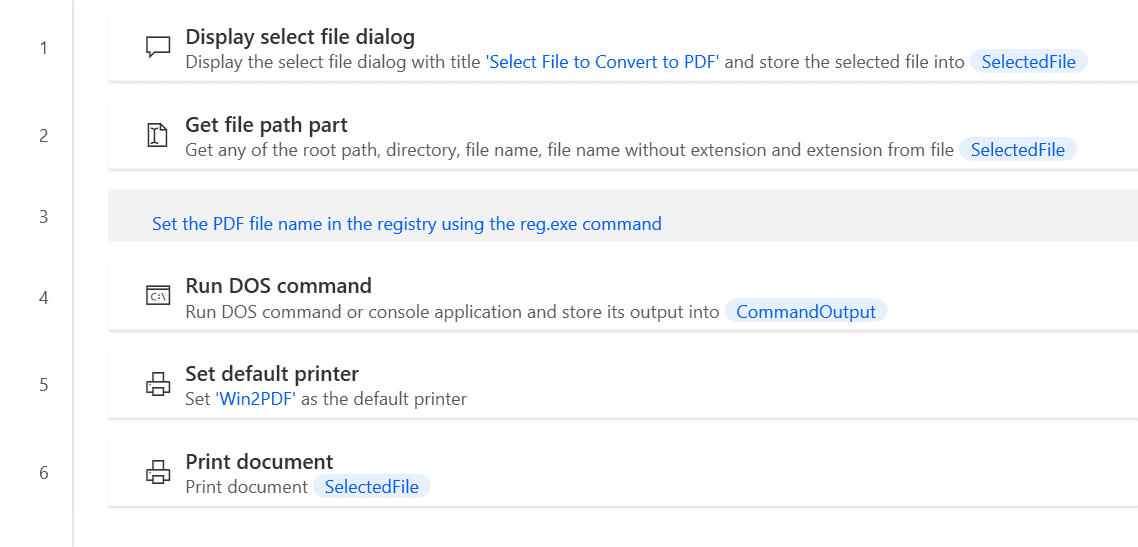 How To Set The PDF File Name Using Power Automate Desktop