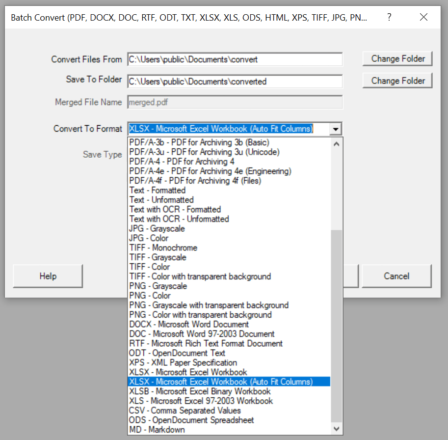 Win2PDF Desktop - Batch Convert XLSX to XLSX with auto-fit columns Win2PDF Desktop - Batch Convert XLSX to XLSX with auto-fit columns